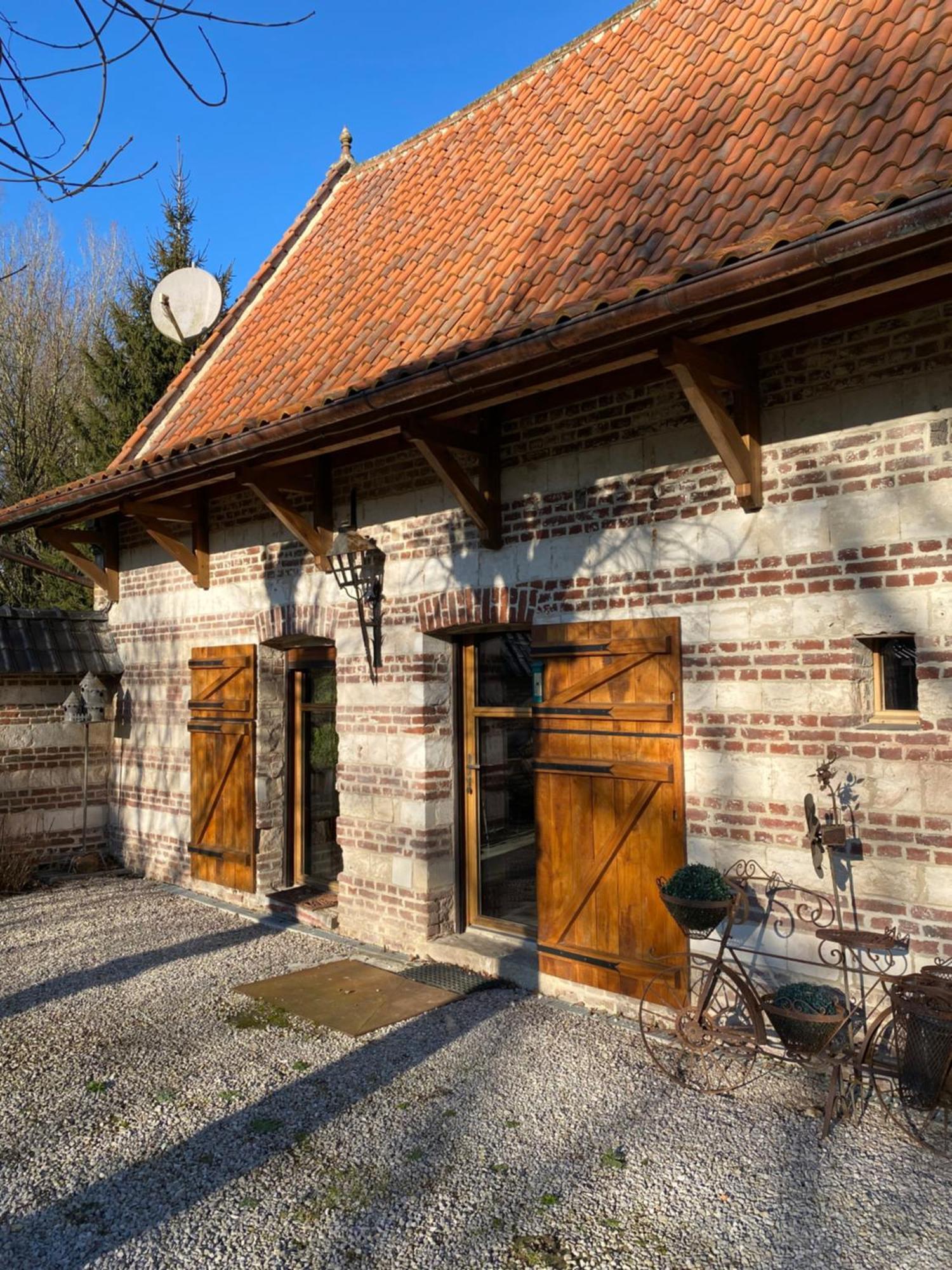 Bed and Breakfast La Ferme des Templiers de Fléchinelle Enquin-les-Mines Esterno foto